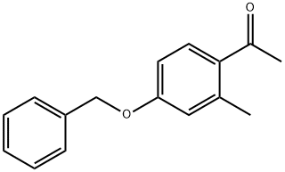 4-Benzyloxy-3-Methylacetophenone Struktur