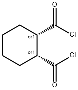 1,2-Cyclohexanedicarbonyl dichloride, cis- (9CI) Struktur