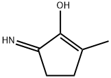 1-Cyclopenten-1-ol,5-imino-2-methyl-(9CI) Struktur