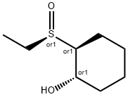 Cyclohexanol, 2-[(R)-ethylsulfinyl]-, (1S,2S)-rel- (9CI) Struktur