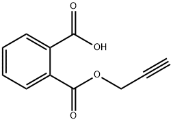 2-[(2-propynyloxy)carbonyl]benzoic acid Struktur