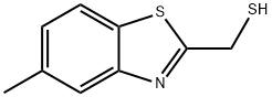 2-Benzothiazolemethanethiol,5-methyl-(9CI) Struktur