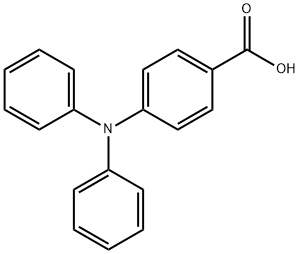 4-(diphenylamino)benzoic acid Struktur