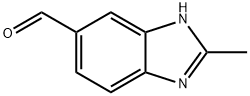 1H-Benzimidazole-5-carboxaldehyde,2-methyl-(9CI) Struktur