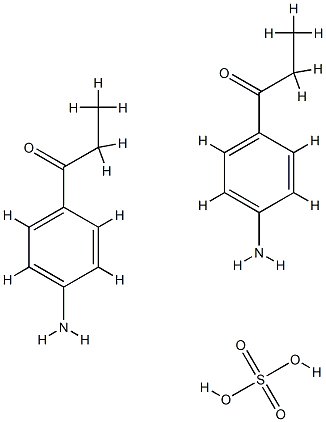 PARA-AMINOPROPIOPHENONESULPHATE Struktur