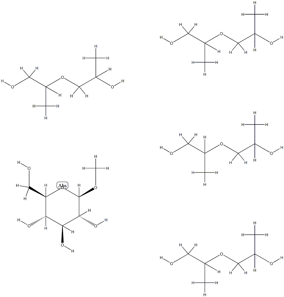 PPG-20 methyl glucose ether Struktur