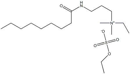 ISONONAMIDOPROPYL ETHYLDIMONIUM ETHOSULFATE Struktur