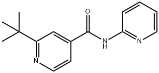 4-Pyridinecarboxamide,2-(1,1-dimethylethyl)-N-2-pyridinyl-(9CI) Struktur