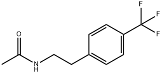 N-[2-[4-(trifluoromethyl)phenylethyl]-acetamide Struktur