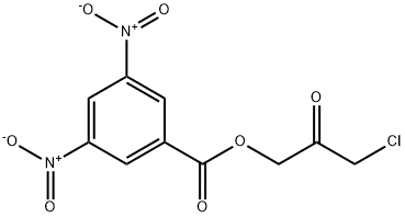 3-Chloro-2-oxopropyl=3,5-dinitrobenzoate Struktur