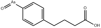 PARA-ARSENOSOPHENYLBUTYRICACID Struktur