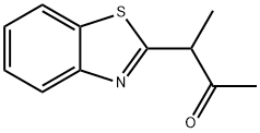 2-Butanone,3-(2-benzothiazolyl)-(9CI) Struktur