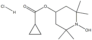 1-hydroxy-2,2,6,6-tetramethylpiperidin-4-yl cyclopropanecarboxylate hydrochloride(WXC08998) Struktur