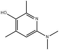 3-Pyridinol,6-(dimethylamino)-2,4-dimethyl-(9CI) Struktur