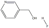 3-Pyridinemethanol,hydrofluoride (1:1) Struktur