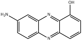 1-Phenazinol,8-amino-(9CI) Struktur