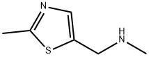 Methyl[(2-Methyl-1,3-thiazol-5-yl)Methyl]aMine Struktur