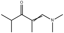 1-Penten-3-one,1-(dimethylamino)-2,4-dimethyl-(9CI) Struktur