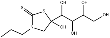 3-PROPYL-5-HYDROXY-5-D-ARABINOTETRA- Struktur