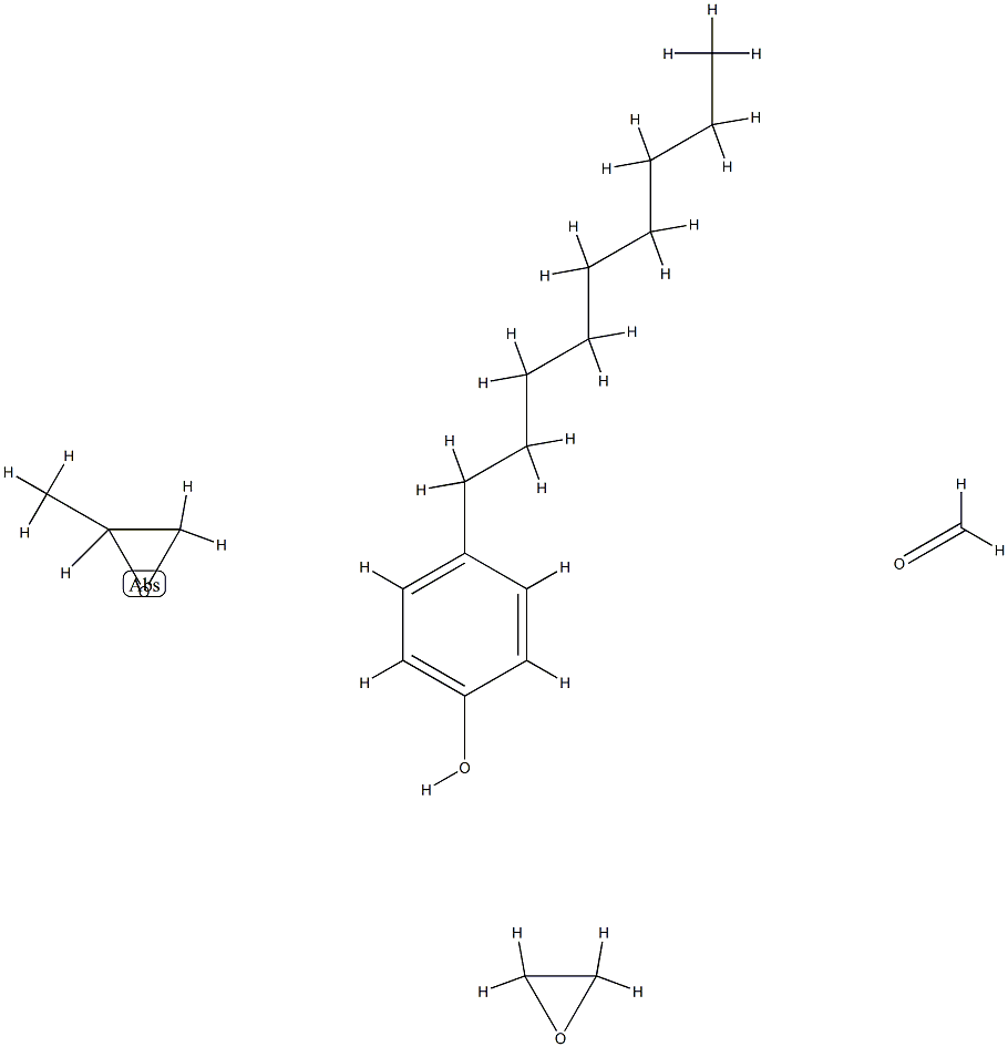 Formaldehyde, polymer with methyloxirane, 4-nonylphenol and oxirane Struktur