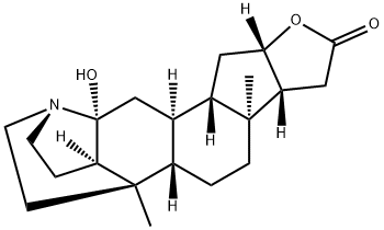 cycloneosamandaridine Struktur