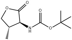 Carbamic acid, [(3S,4S)-tetrahydro-4-methyl-2-oxo-3-furanyl]-, 1,1- Struktur