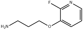 1-Propanamine,3-[(2-fluoro-3-pyridinyl)oxy]-(9CI) Struktur