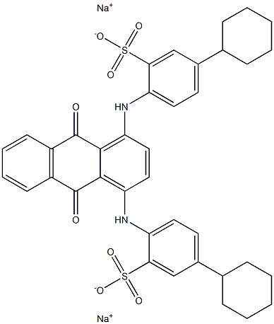 Alphanol Fast Green GWA Struktur