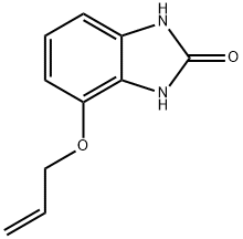 2H-Benzimidazol-2-one,1,3-dihydro-4-(2-propenyloxy)-(9CI) Struktur