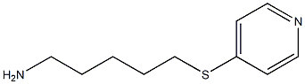 1-Pentanamine,5-(4-pyridinylthio)-(9CI) Struktur