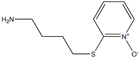 1-Butanamine,4-[(1-oxido-2-pyridinyl)thio]-(9CI) Struktur