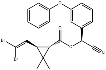 1S,3R,αS-DeltaMethrin, 64364-03-0, 結(jié)構(gòu)式