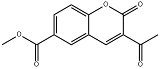 3-Acetyl-2-oxo-α-chromene-6-carboxylic acid methyl ester|