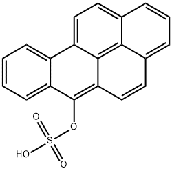 BENZO(A)PYRENYL-6-SULPHATE Struktur