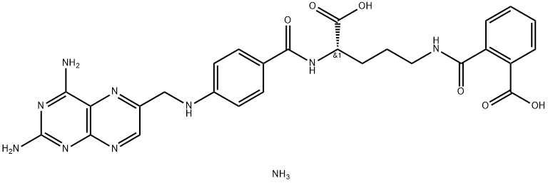 Talotrexin ammonium Struktur