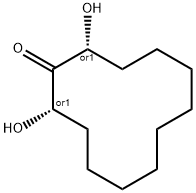 Cyclododecanone, 2,12-dihydroxy-, (2R,12S)-rel- (9CI) Struktur