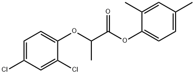 2,4-dimethylphenyl 2-(2,4-dichlorophenoxy)propanoate Struktur