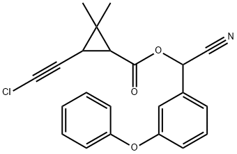 Acetylenic CyperMethrin Struktur