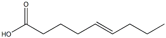 5-Nonenoic acid Struktur