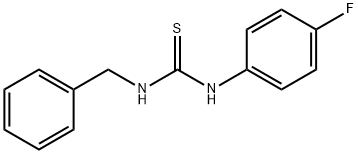 N-benzyl-N'-(4-fluorophenyl)thiourea Struktur