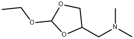 1,3-Dioxolane-4-methanamine,2-ethoxy-N,N-dimethyl-(9CI) Struktur