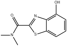 2-Benzothiazolecarboxamide,4-hydroxy-N,N-dimethyl-(9CI) Struktur