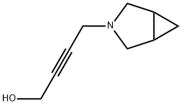 2-Butyn-1-ol,4-(3-azabicyclo[3.1.0]hex-3-yl)-(9CI) Struktur