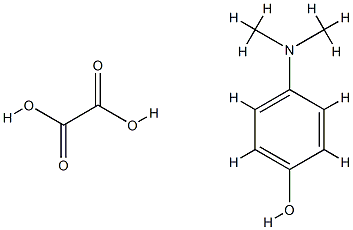 Phenol, 4-(dimethylamino)-, ethanedioate (1:1) (salt) (9CI) Struktur