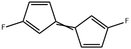 1,3-Cyclopentadiene,2-fluoro-5-(3-fluoro-2,4-cyclopentadien-1-ylidene)-(9CI) Struktur