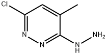 6-Chloro-3-hydrazino-4-methylpyridazine Struktur