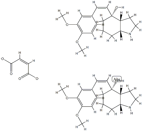 bis(4-(3,4-dimethoxystyryl)hexahydro-4-indolinol) Struktur