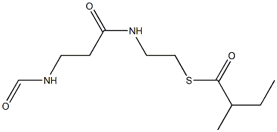 a-Methylbutyryl-CoA Struktur