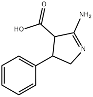 2H-Pyrrole-4-carboxylicacid,5-amino-3,4-dihydro-3-phenyl-(9CI) Struktur