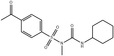 N-methylacetohexamide Struktur